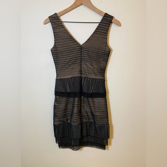 BCBGmaxazria Sven Black Mesh Mini Dress Size XS Originally $398! - Picture 6 of 8